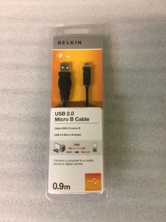 Belkin USB 2.0 Micro-B kaapeli Connect computer to a mobile