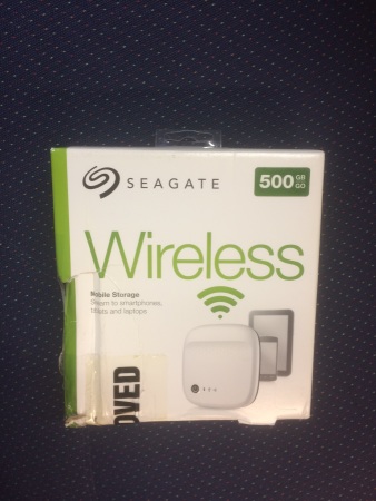 Seagate Wireless 500GB Mobile Storage for tab,laptop