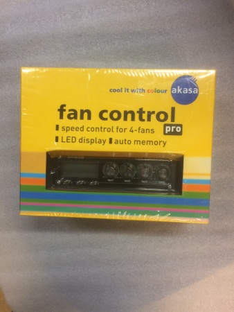 Akasa Fan Controller Pro Multi Color 4-Fans Model: AK-FC-03