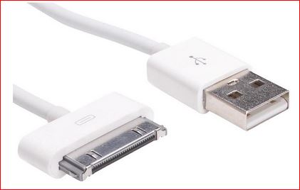 USB-kaapeli 1 m USB 2.0 USB A Micro-USB B/Lightning/Apple 30-pin Valkoinen