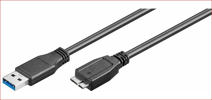 M-CAB USB 3 kaapeli USB A/ B micro 60 cm